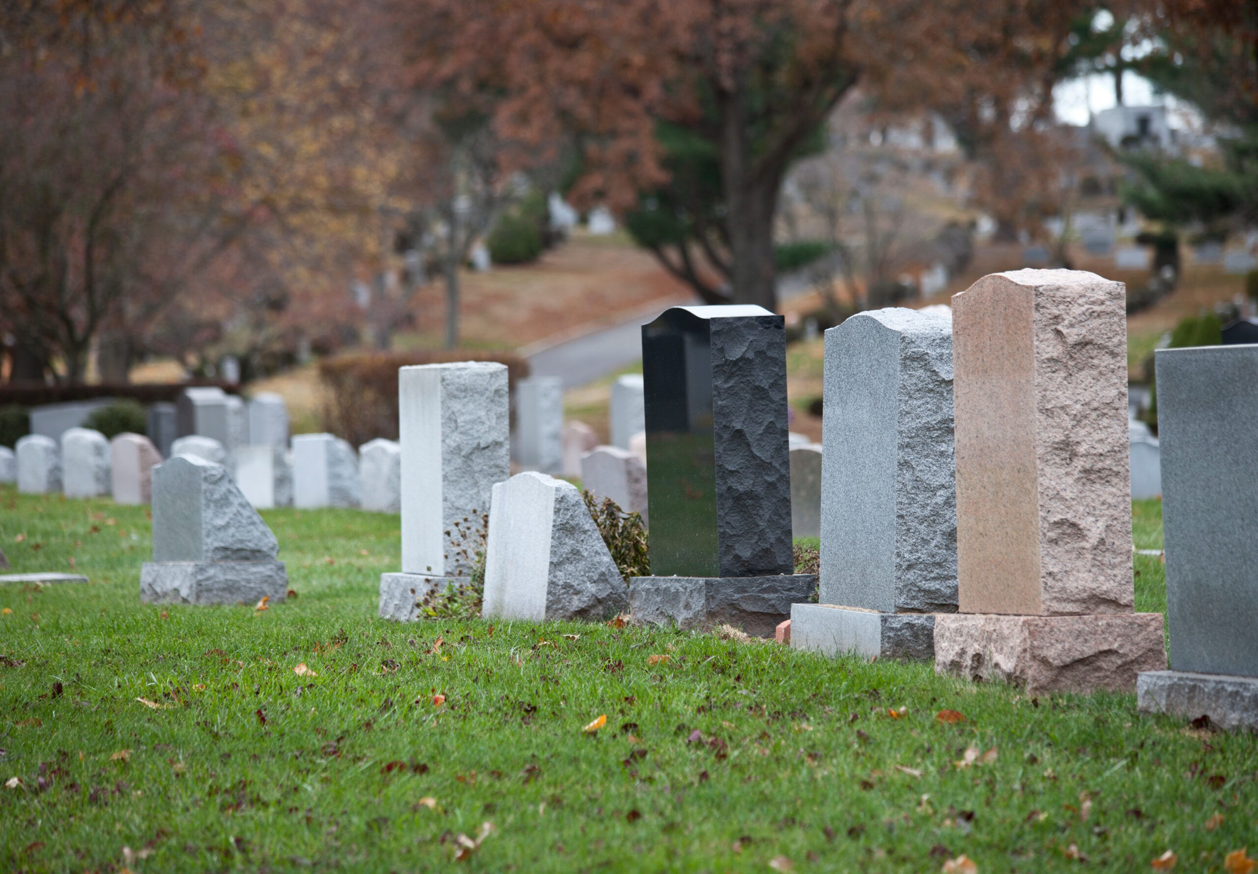 Tombstones. Frisco Wrongful Death Lawyers