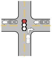 Legal Right Turn at a Red Light