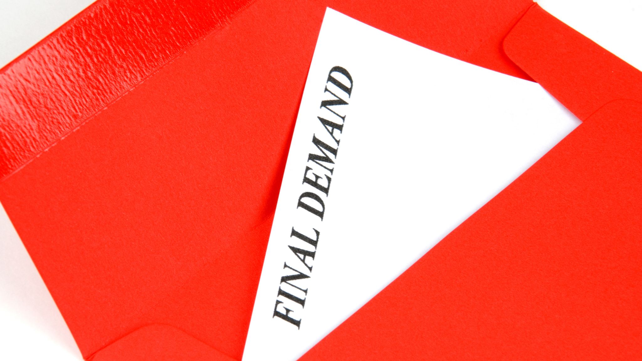 Final demand notice - Demand letters in California